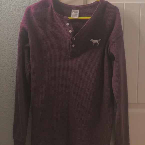 2 PINK thermal sweaters - Picture 1 of 4